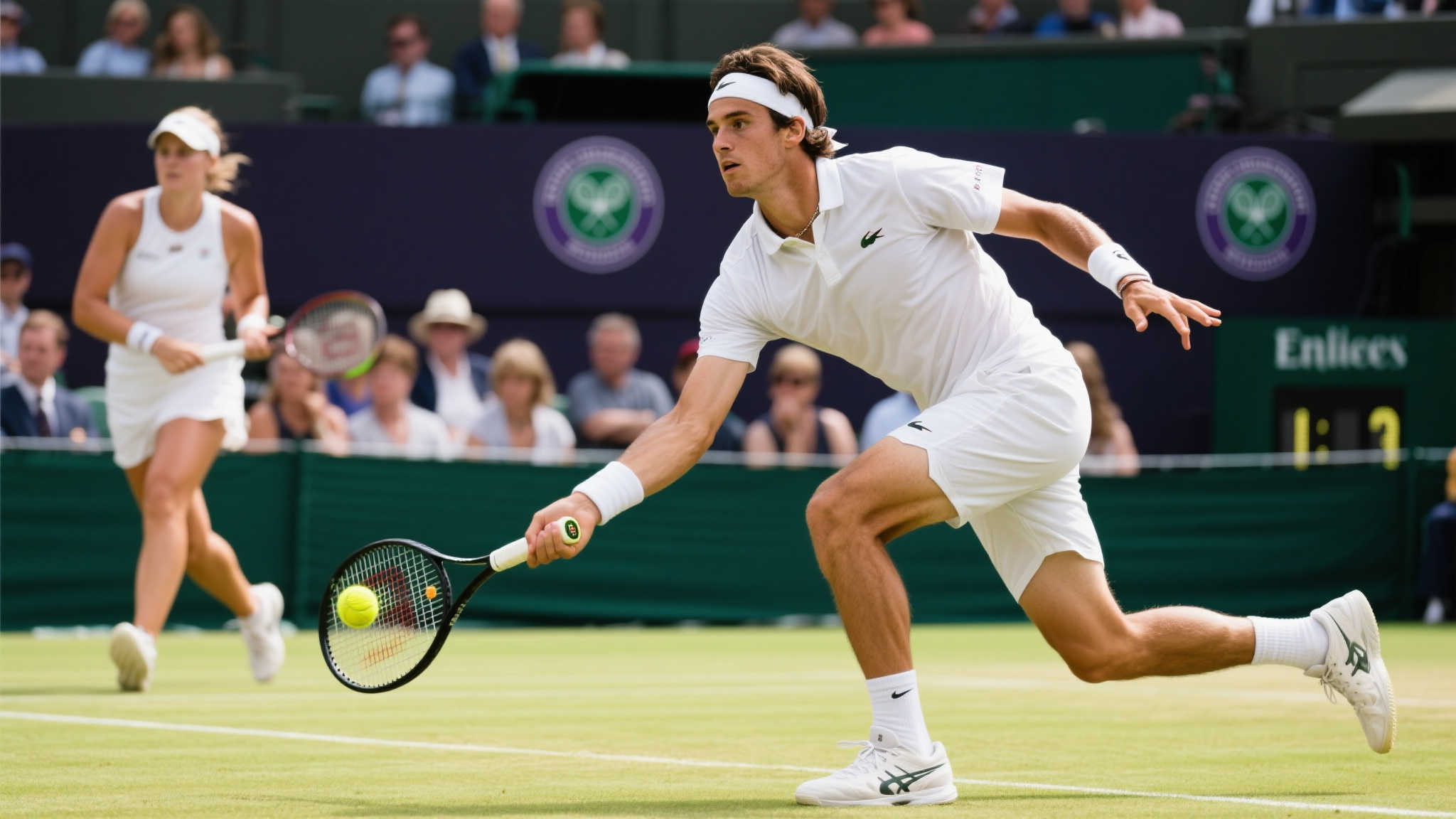 每一场赛事，他都能迅速调整状态，从而占据优势。在今